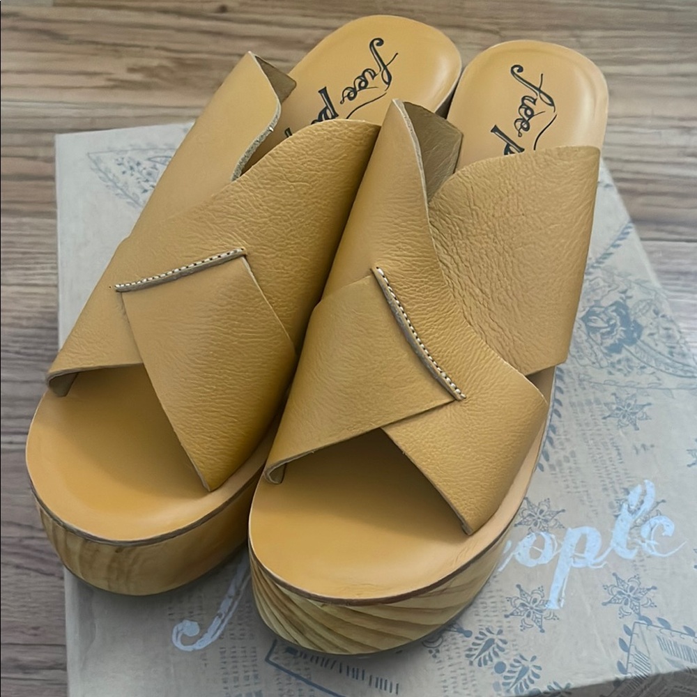 🤩final price Free People kora platform clog size 38 - Picture 9 of 10